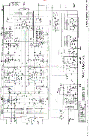 Sharp_RT5200维修电路原理图.pdf