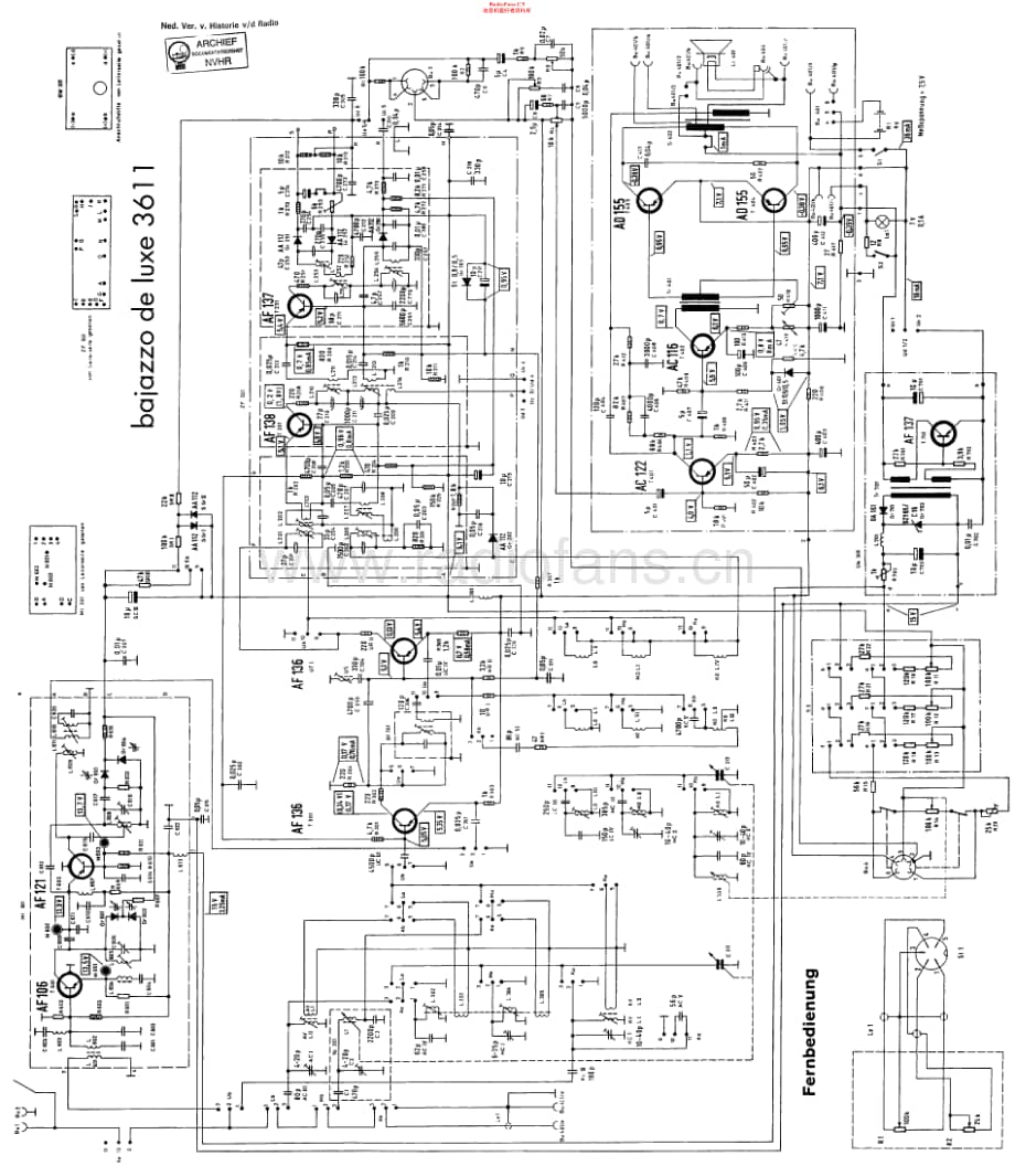 Telefunken_3611维修电路原理图.pdf_第1页