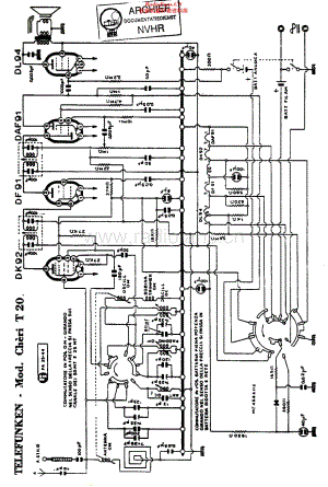 Telefunken_T20维修电路原理图.pdf