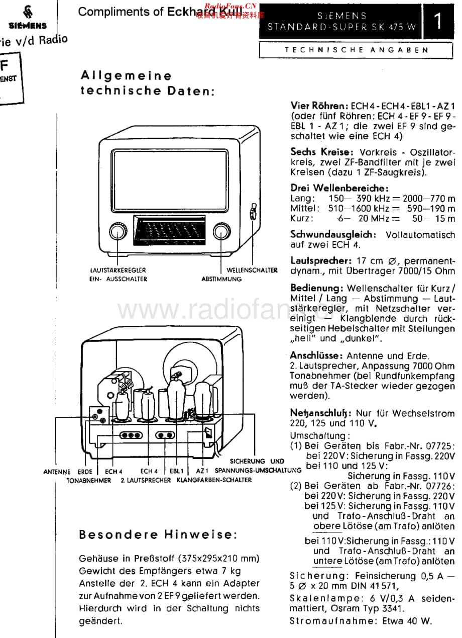 Siemens_SK475W维修电路原理图.pdf_第1页