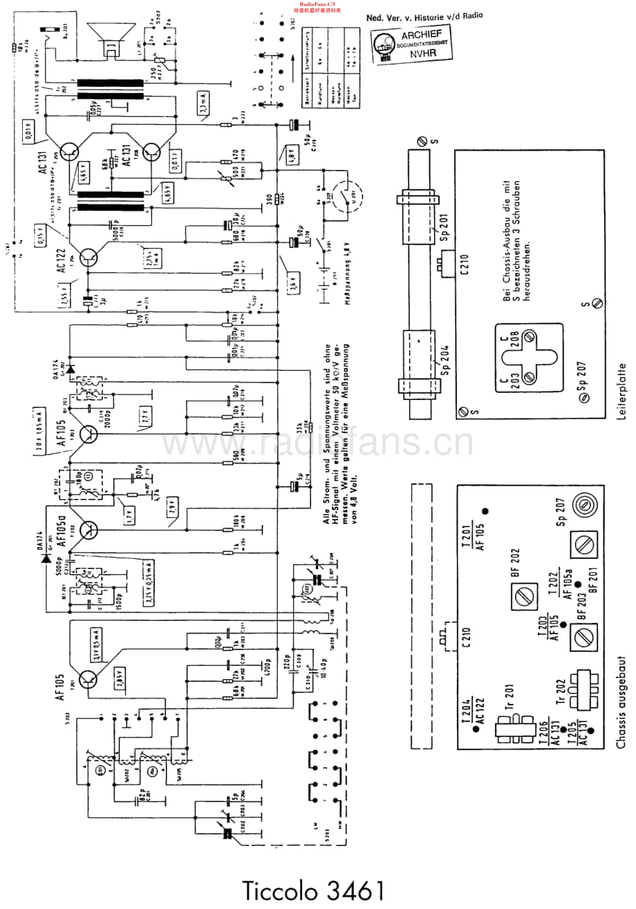 Telefunken_3461维修电路原理图.pdf_第1页