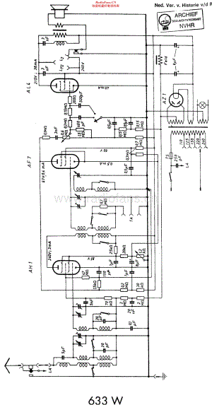 Telefunken_633W维修电路原理图.pdf