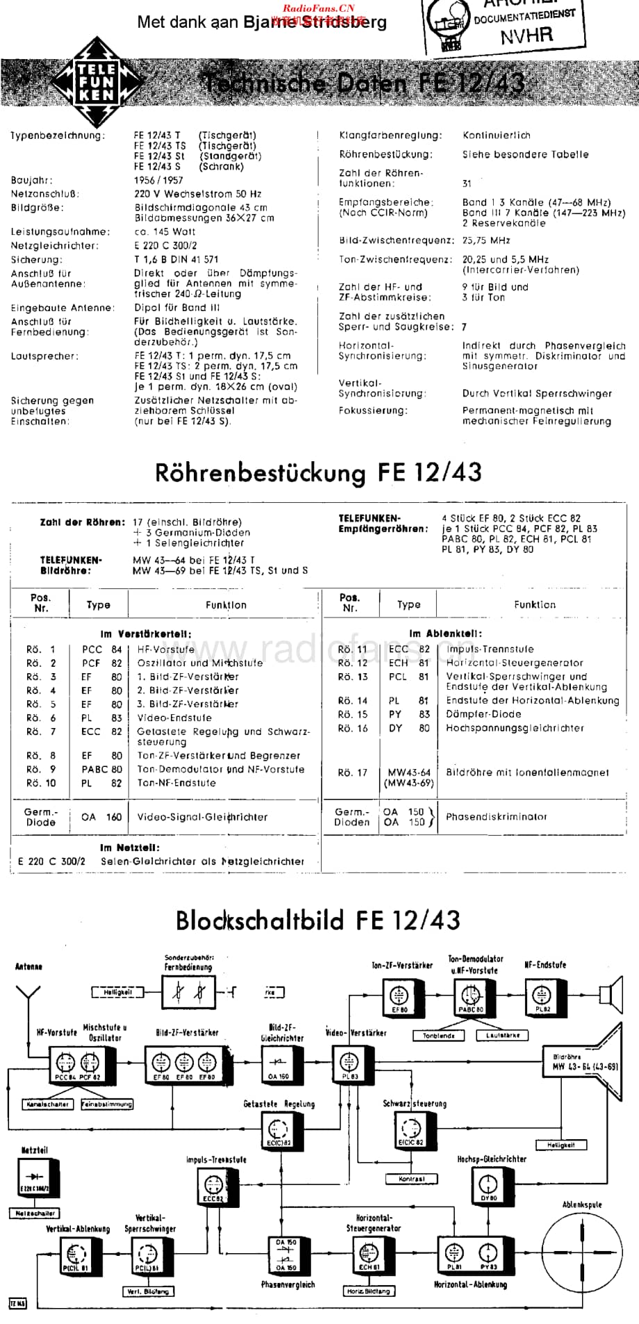 Telefunken_FE12-43T维修电路原理图.pdf_第1页
