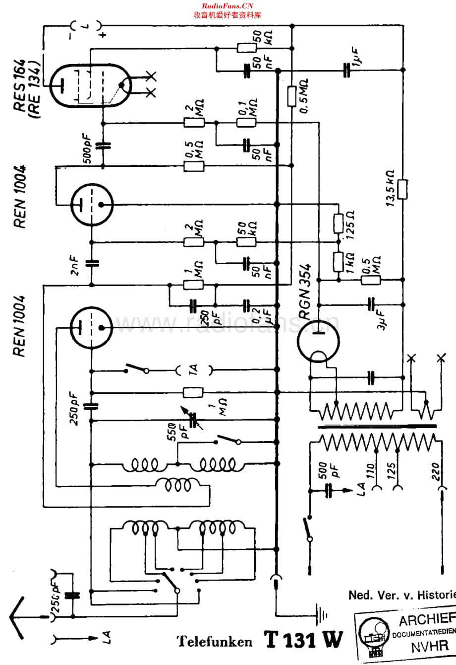 Telefunken_131W维修电路原理图.pdf_第1页