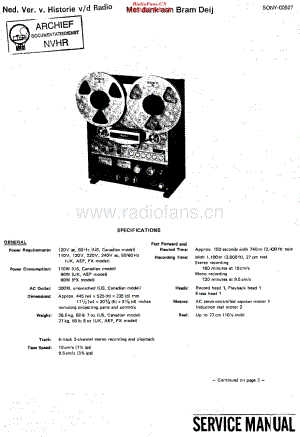 Sony_TC765维修电路原理图.pdf