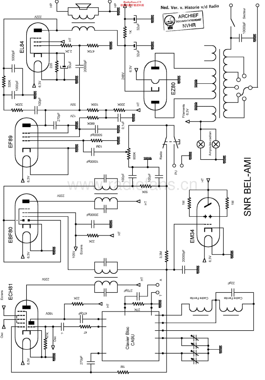 SNR_BelAmi维修电路原理图.pdf_第1页