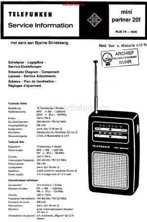 Telefunken_MiniPartner201维修电路原理图.pdf