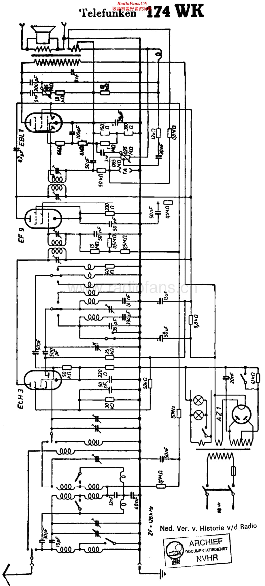 Telefunken_174WK维修电路原理图.pdf_第1页