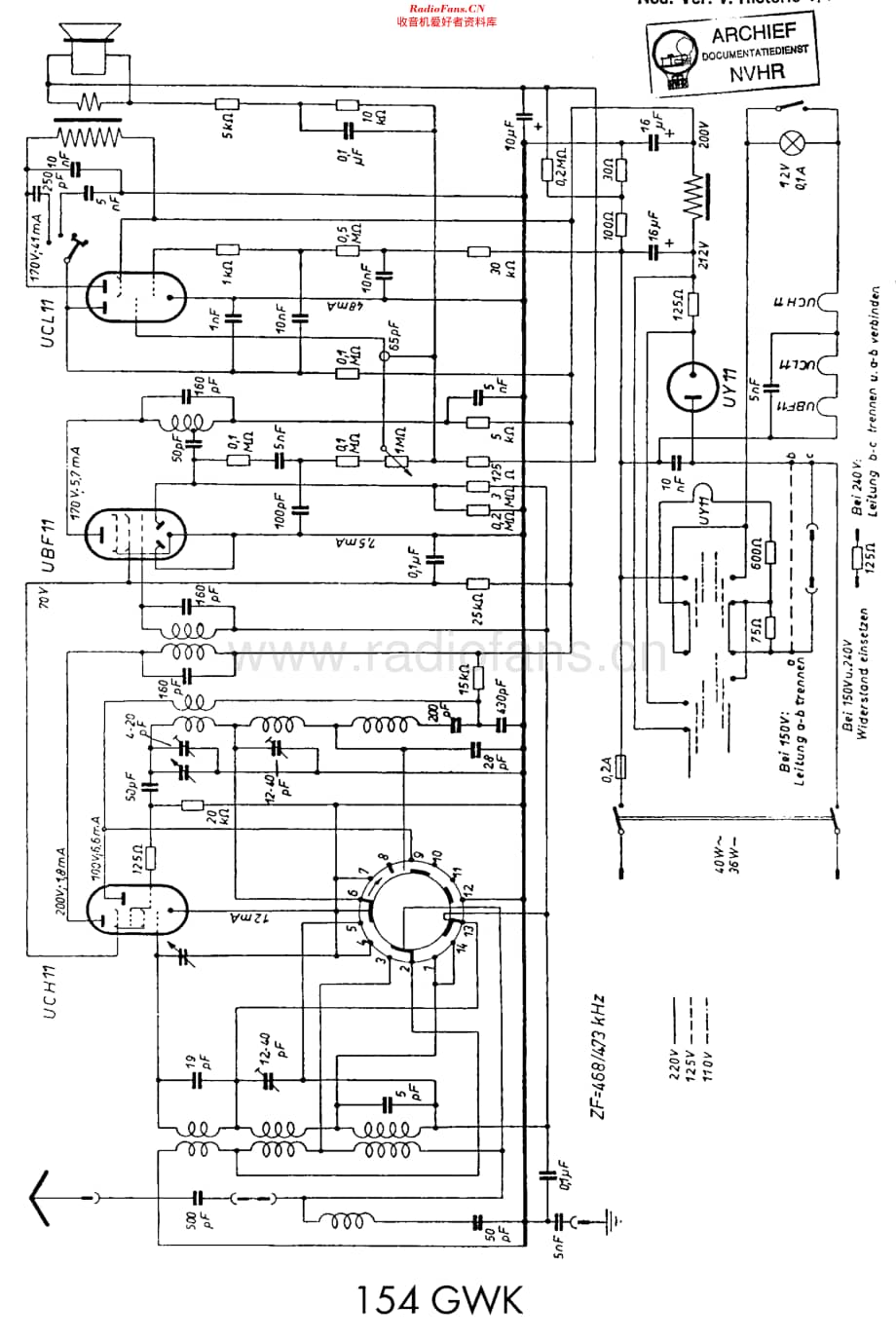 Telefunken_154GWK维修电路原理图.pdf_第1页