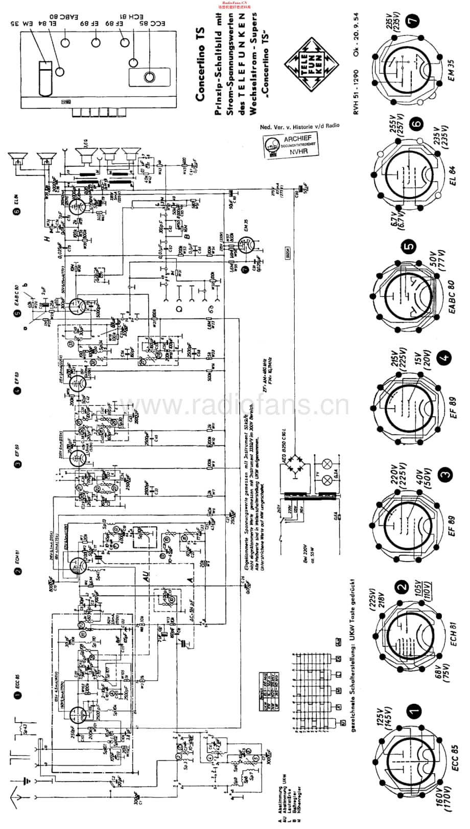 Telefunken_Concertino55TS维修电路原理图.pdf_第1页