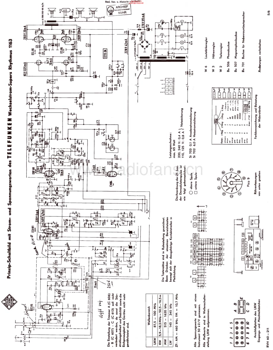 Telefunken_1163维修电路原理图.pdf_第1页