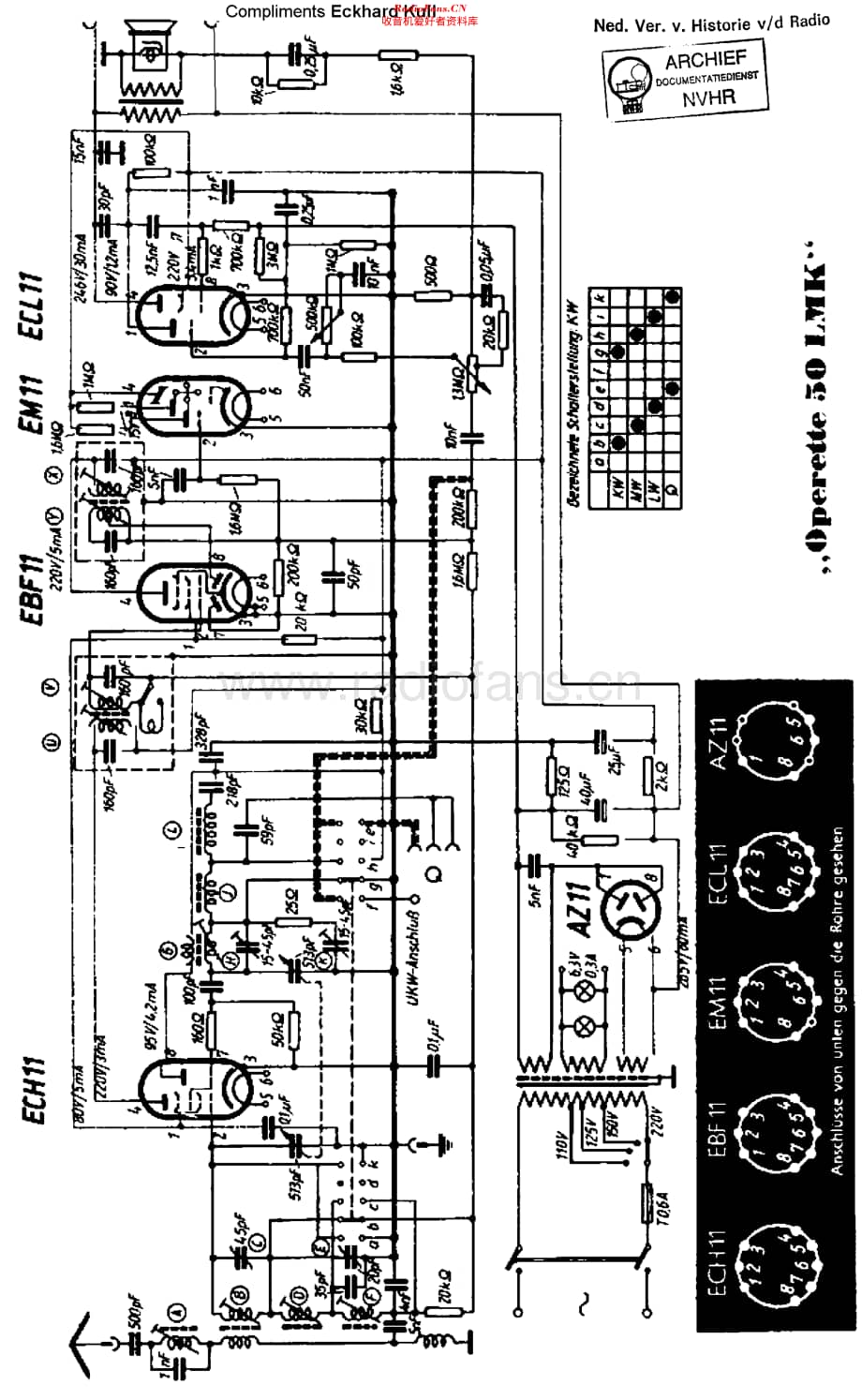 Telefunken_Operette50W维修电路原理图.pdf_第1页