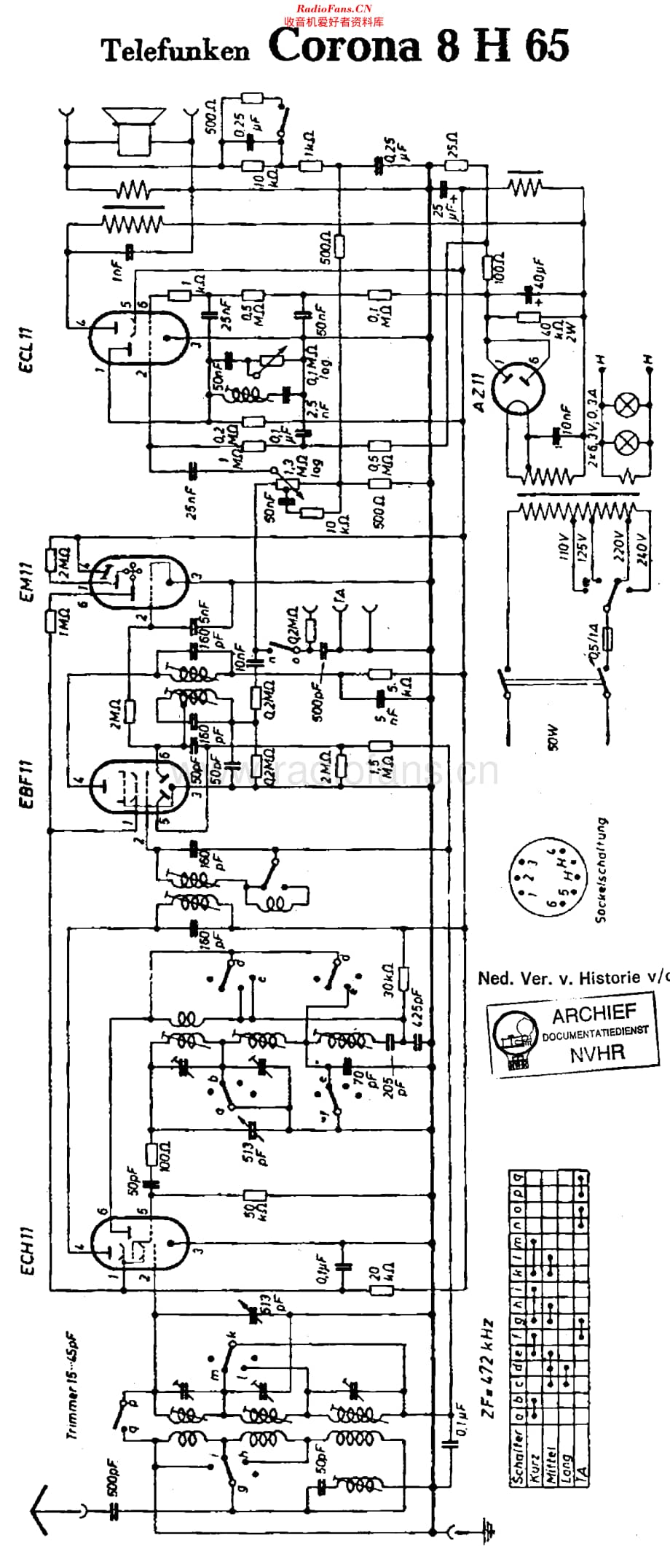 Telefunken_8H65WK维修电路原理图.pdf_第1页