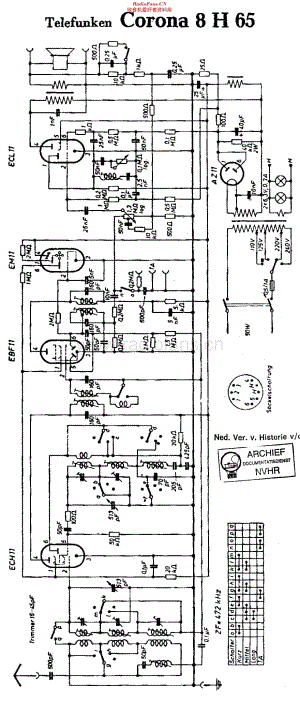 Telefunken_8H65WK维修电路原理图.pdf