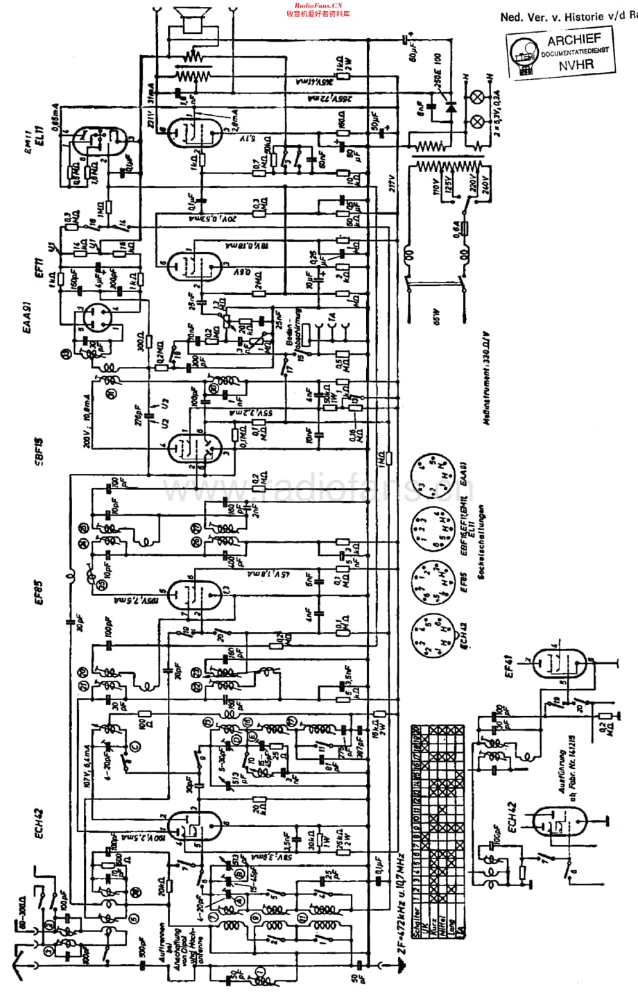 Telefunken_Operette52W维修电路原理图.pdf_第1页