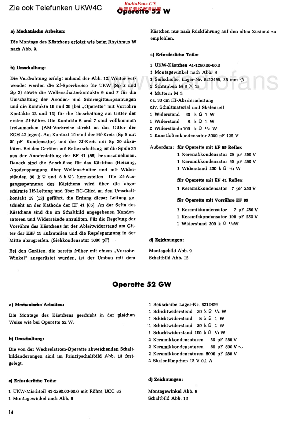 Telefunken_Operette52W维修电路原理图.pdf_第3页