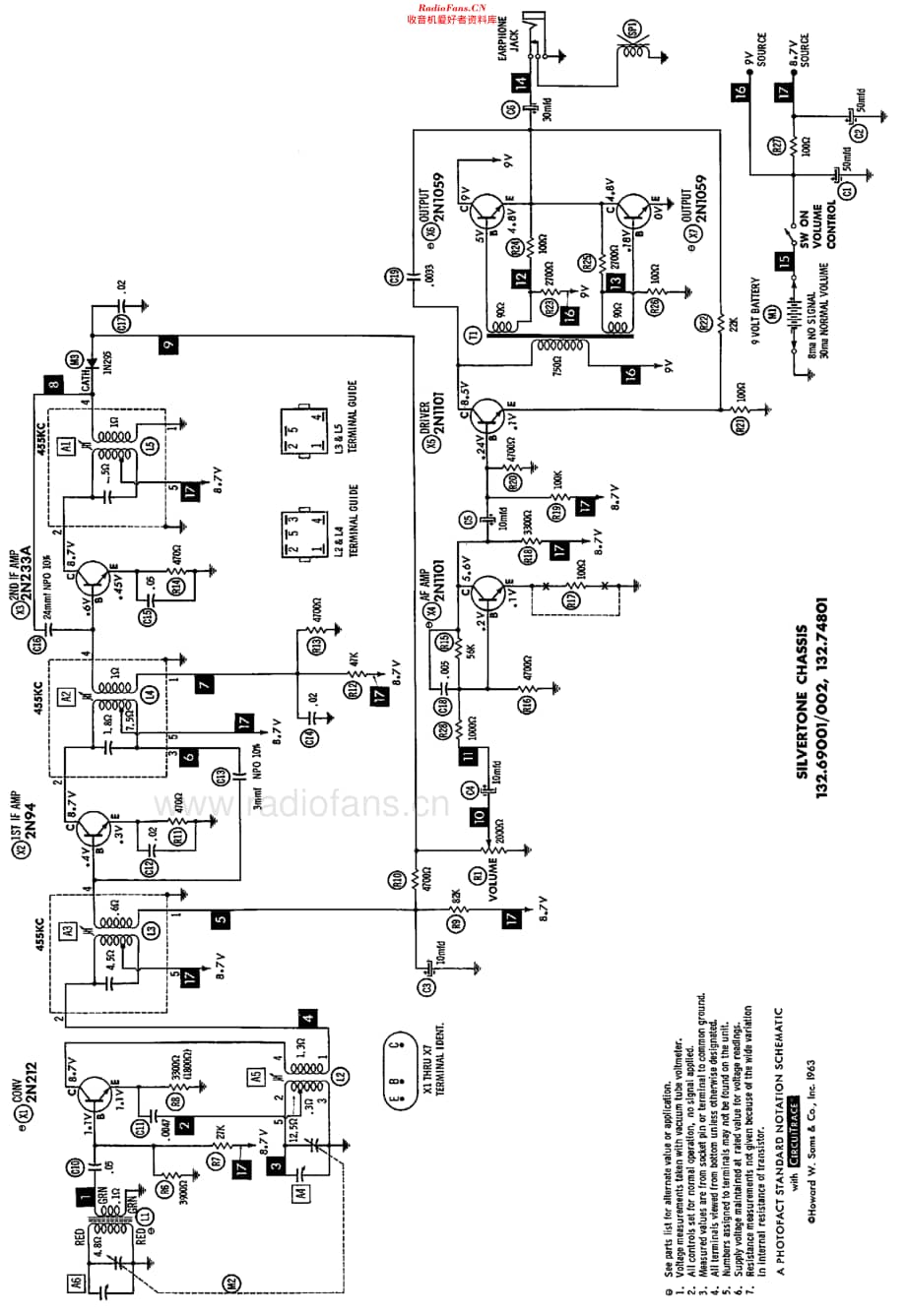 Silvertone_3208维修电路原理图.pdf_第3页