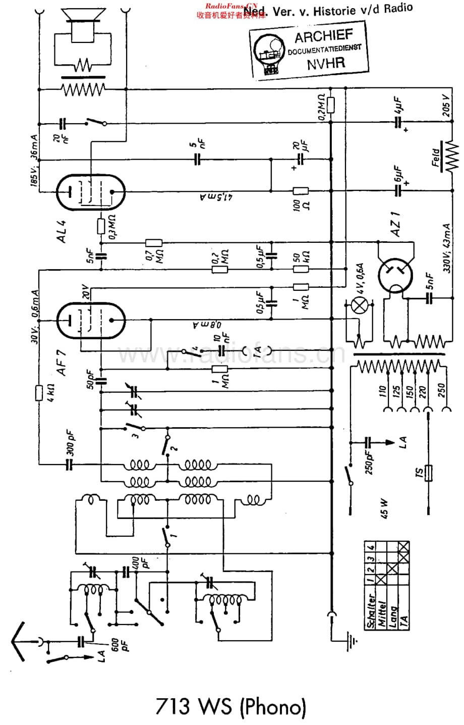 Telefunken_713WS维修电路原理图.pdf_第1页