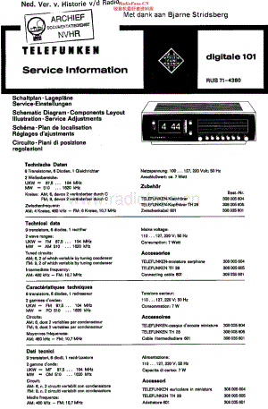 Telefunken_Digitale101维修电路原理图.pdf