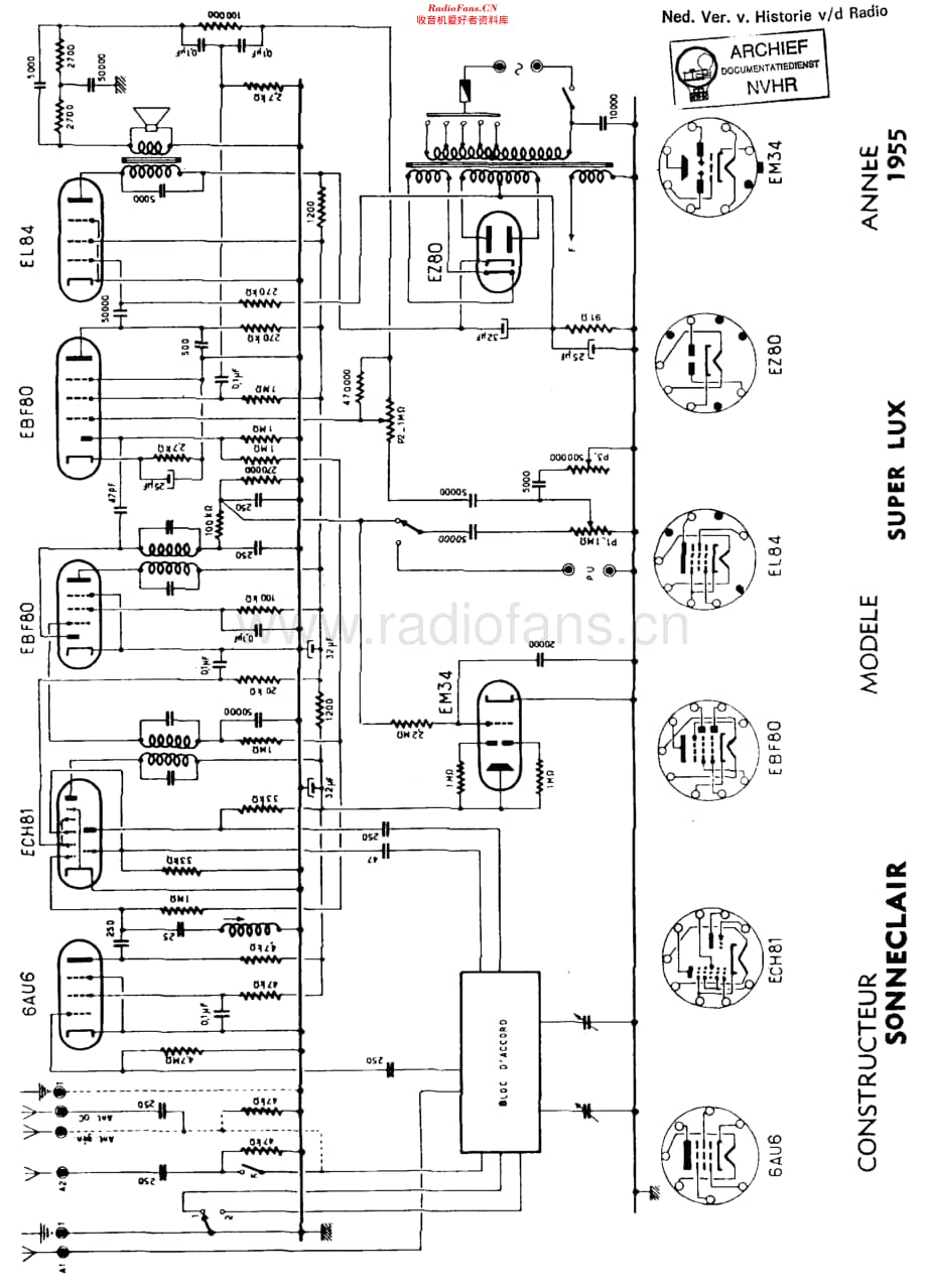 Sonneclair_SuperLux55维修电路原理图.pdf_第1页