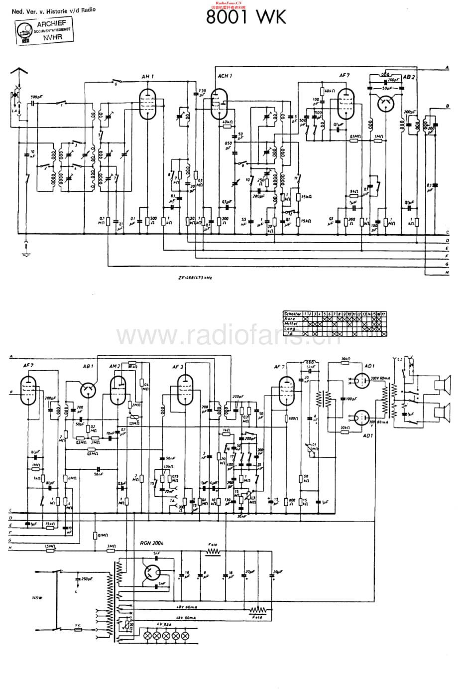 Telefunken_8001WK维修电路原理图.pdf_第1页