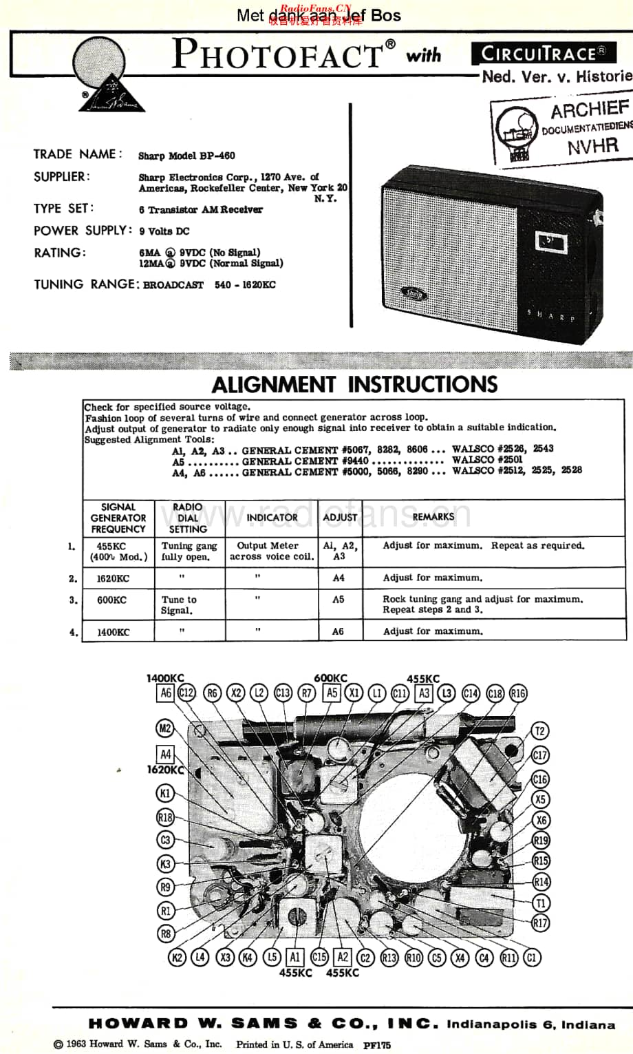 Sharp_BP460维修电路原理图.pdf_第1页
