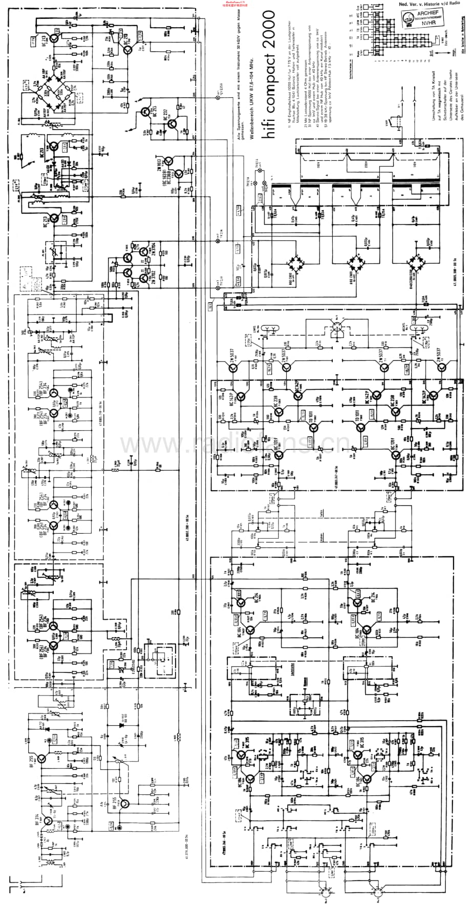 Telefunken_Compact2000维修电路原理图.pdf_第1页