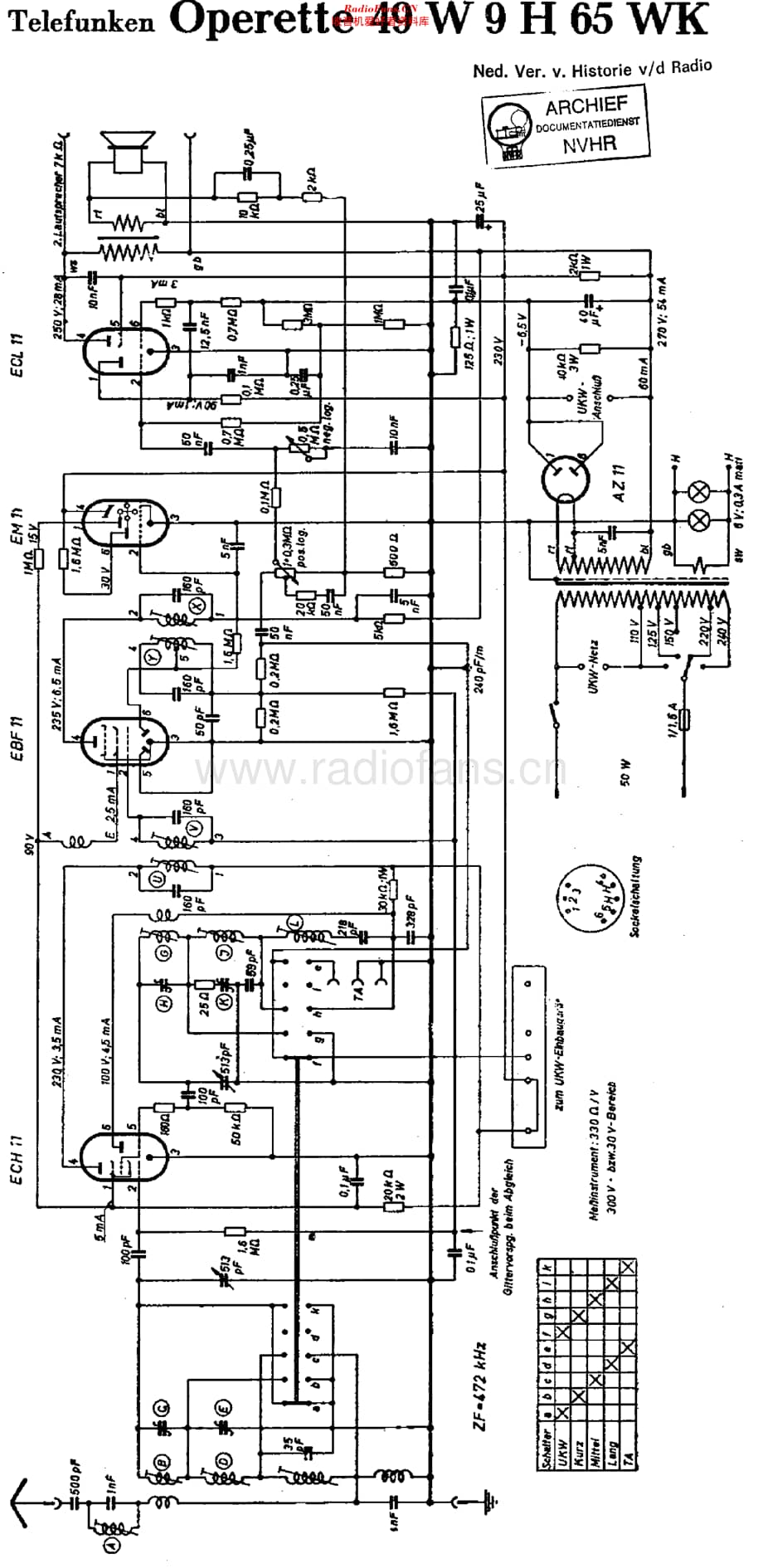 Telefunken_9H65WK维修电路原理图.pdf_第1页
