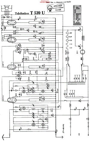 Telefunken_539U维修电路原理图.pdf