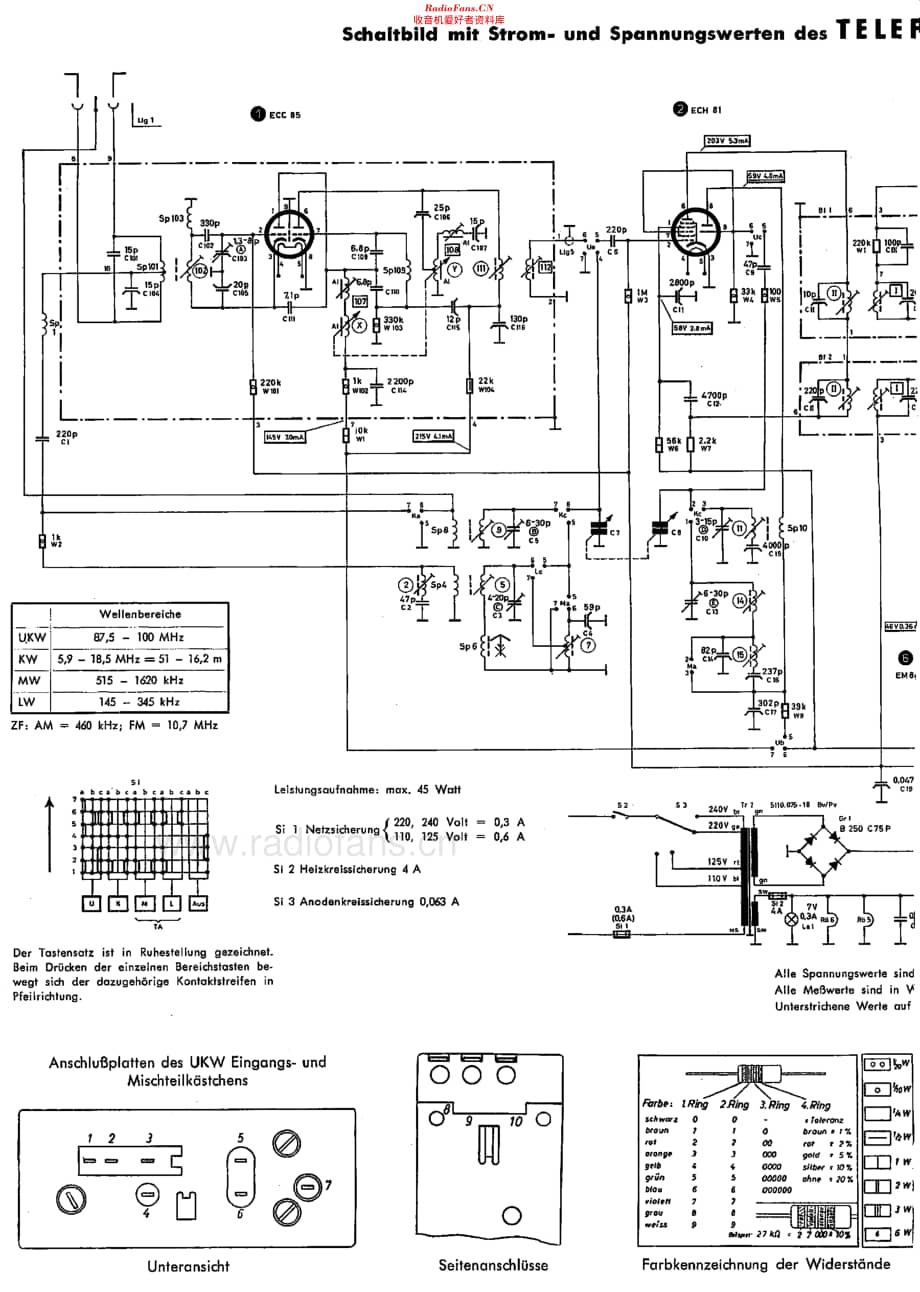 Telefunken_1161维修电路原理图.pdf_第2页