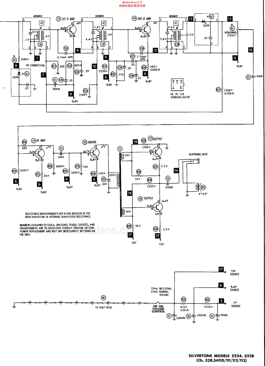 Silvertone_2224维修电路原理图.pdf_第3页