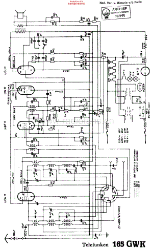 Telefunken_165GWK维修电路原理图.pdf