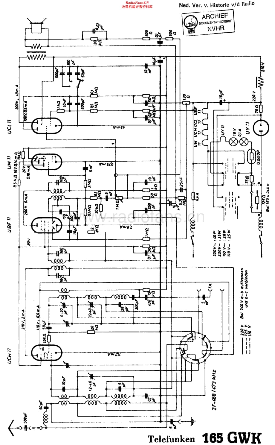 Telefunken_165GWK维修电路原理图.pdf_第1页