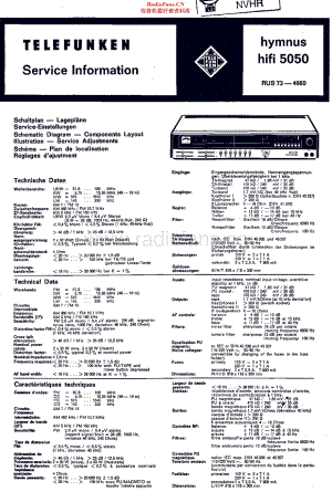 Telefunken_5050维修电路原理图.pdf