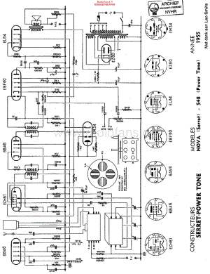 Serret_Nova548维修电路原理图.pdf