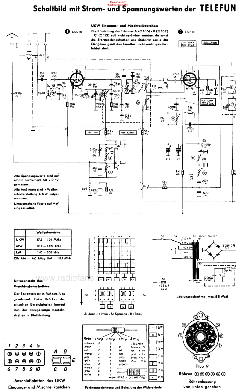 Telefunken_1063维修电路原理图.pdf_第2页