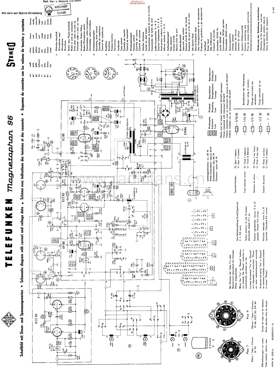 Telefunken_96维修电路原理图.pdf_第1页