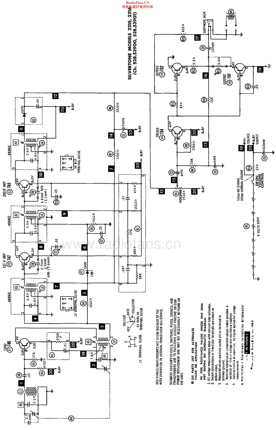 Silvertone_2215维修电路原理图.pdf_第2页