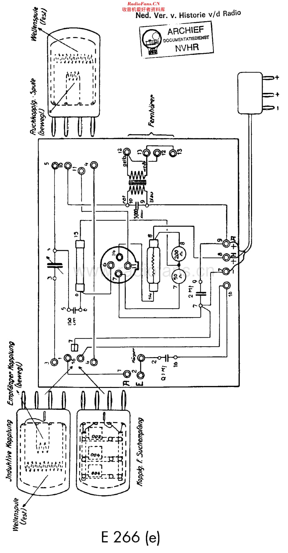 Telefunken_E266维修电路原理图.pdf_第1页