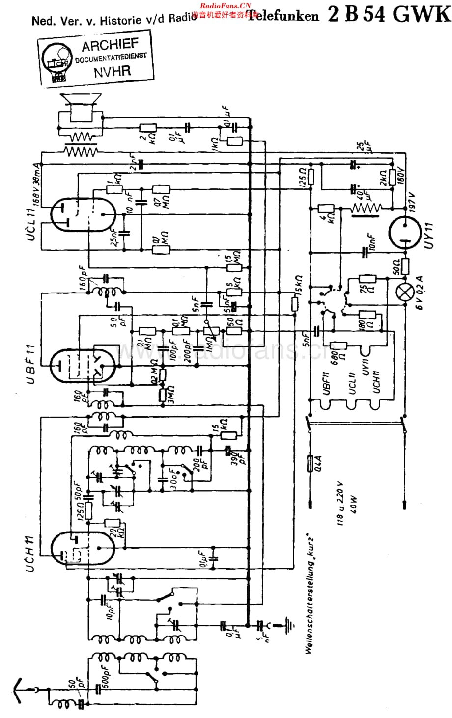 Telefunken_2B54GWK维修电路原理图.pdf_第1页