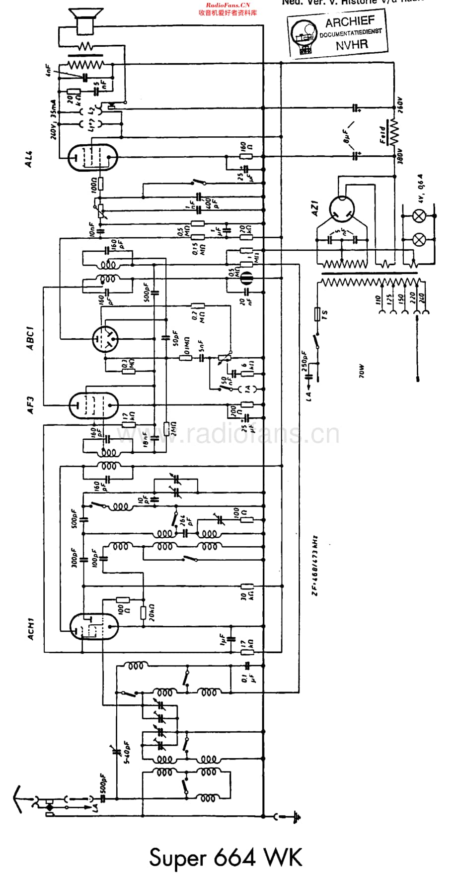 Telefunken_664WK维修电路原理图.pdf_第1页