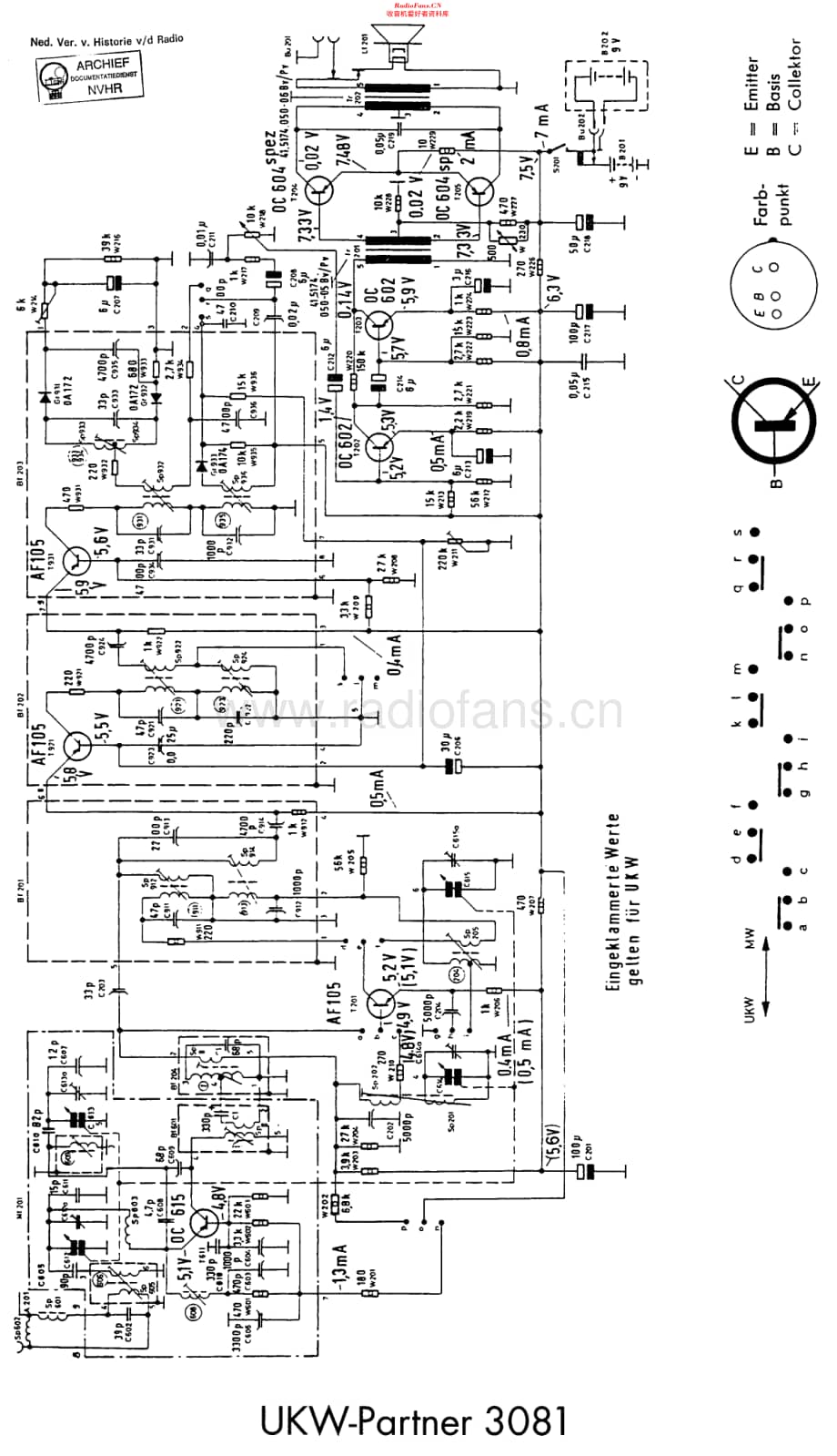 Telefunken_3081维修电路原理图.pdf_第1页