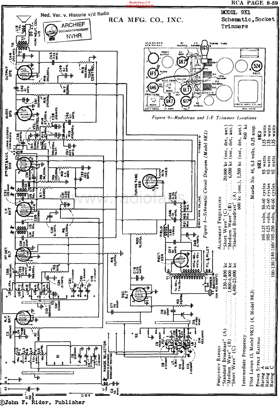 RCA_9K1维修电路原理图.pdf_第1页