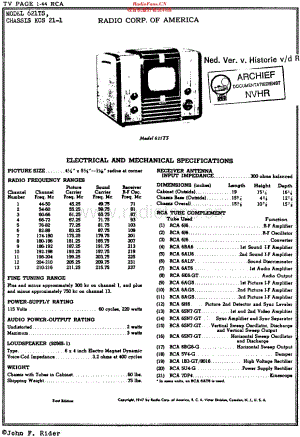 RCA_621TS维修电路原理图.pdf