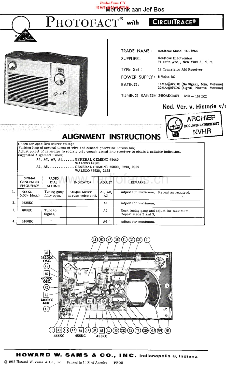 Realtone_TR1256维修电路原理图.pdf_第1页