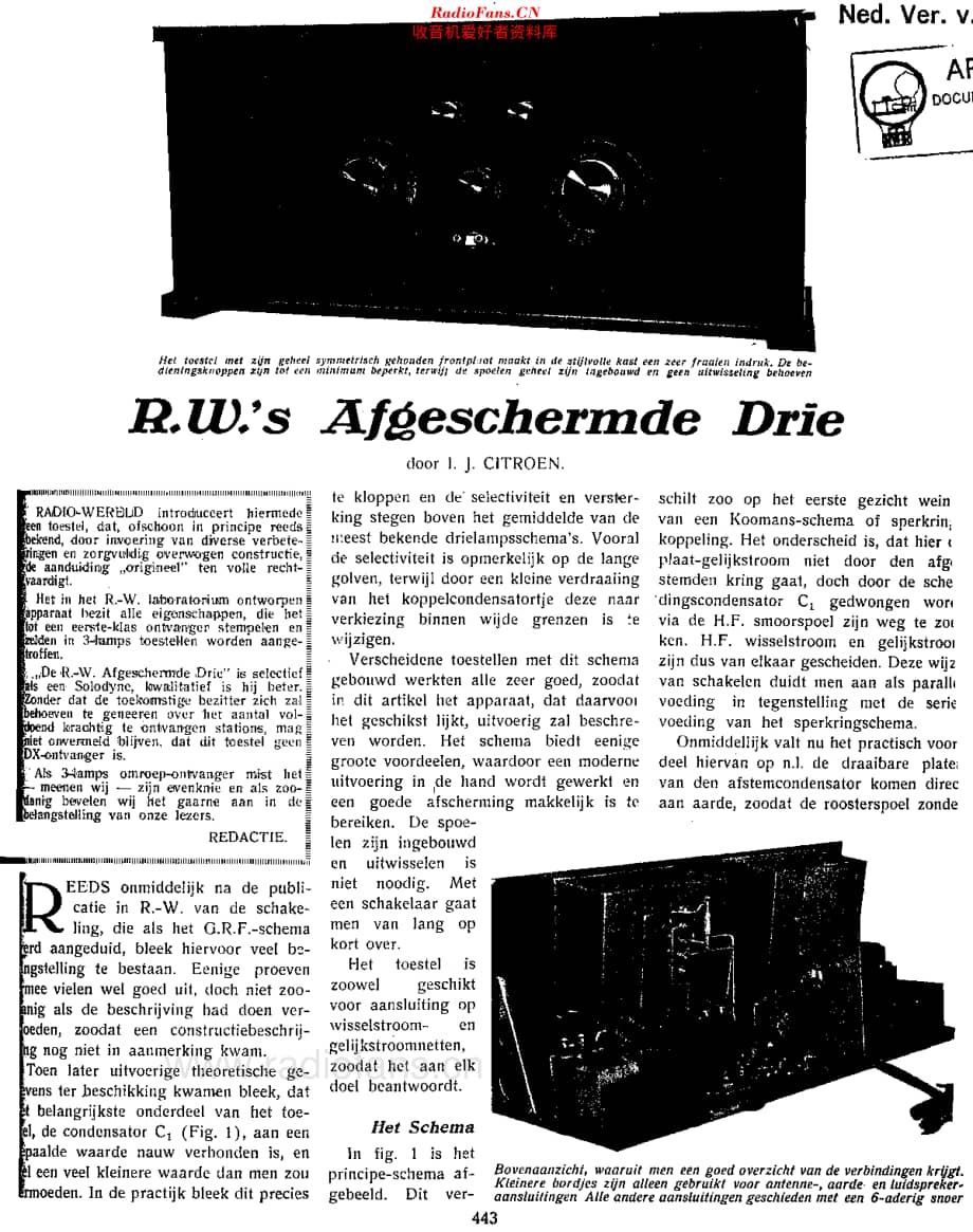 RadioWereld_AfgeschermdeDrie维修电路原理图.pdf_第2页