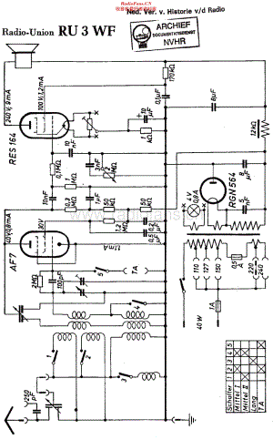 RadioUnion_3WF维修电路原理图.pdf