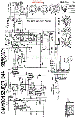 Standard_844维修电路原理图.pdf