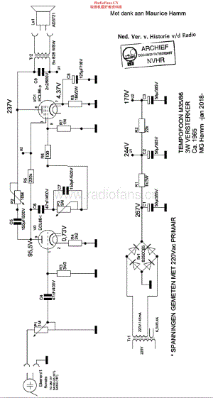 Tempofoon_M35-86维修电路原理图.pdf