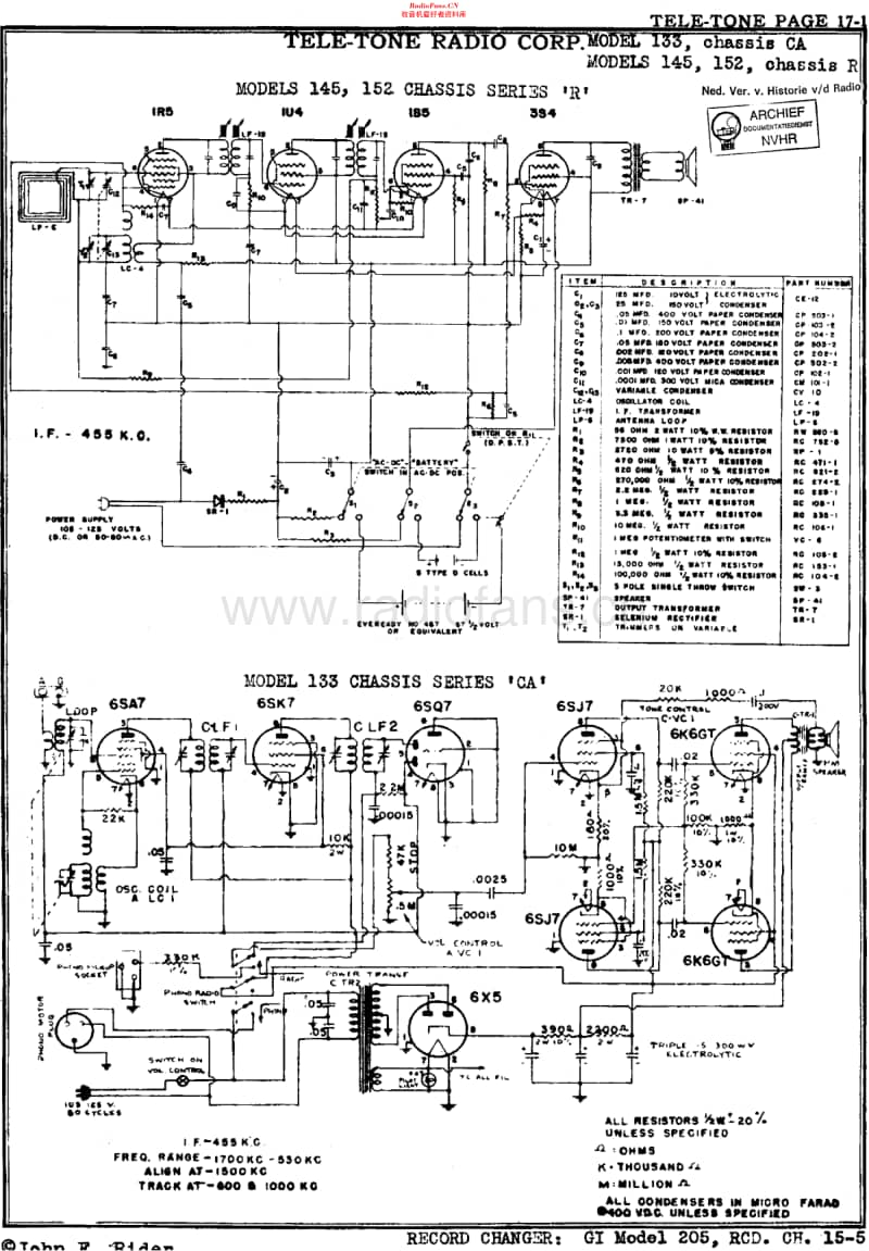 Teletone_152维修电路原理图.pdf_第1页